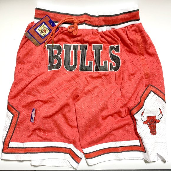 chicago bulls throwback shorts